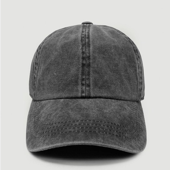 Accessories - Black Vintage Baseball Cap
